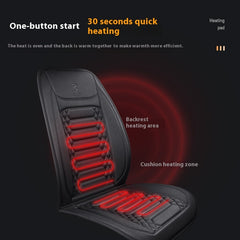 Winter Warm Plush Car Electric Heating Seat